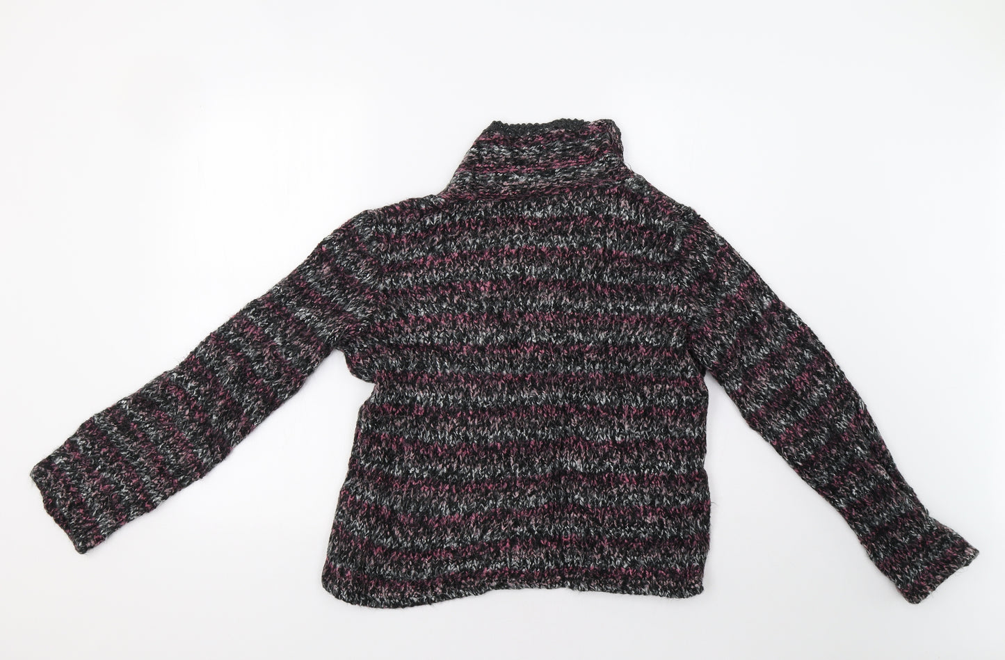 Per Una Womens Multicoloured Striped  Cardigan Jumper Size XL