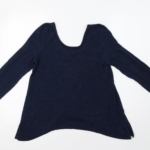 Akemi+Kin Womens Blue   Pullover Jumper Size S