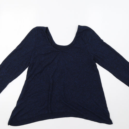 Akemi+Kin Womens Blue   Pullover Jumper Size S