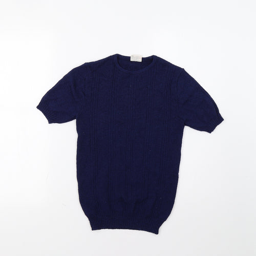 M&S Womens Blue   Pullover Jumper Size 14