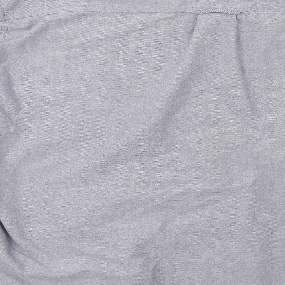 H&M Mens Blue    Button-Up Size XL