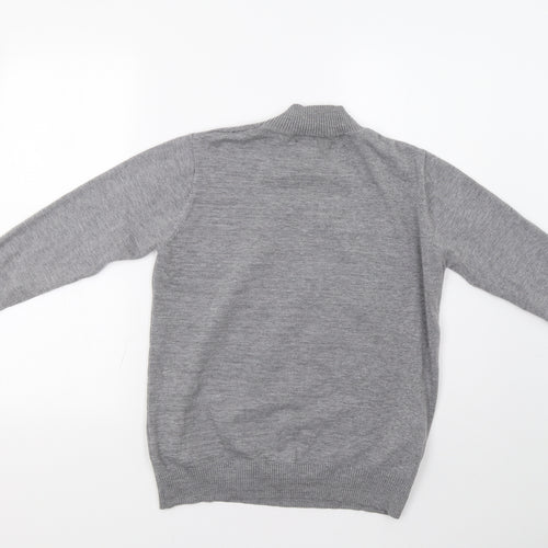 Lian Womens Grey   Pullover Jumper Size M  - Sequin Detail