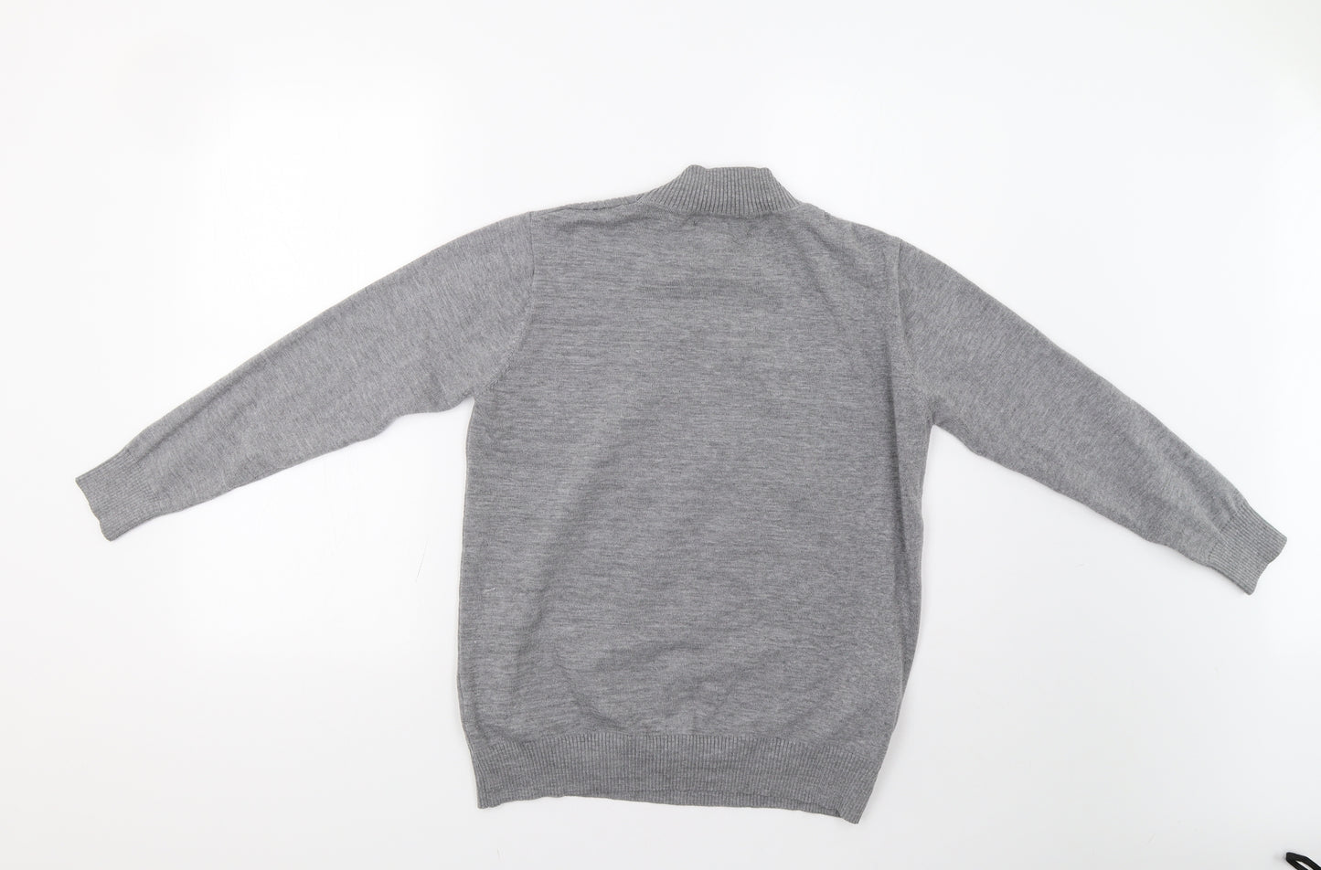 Lian Womens Grey   Pullover Jumper Size M  - Sequin Detail
