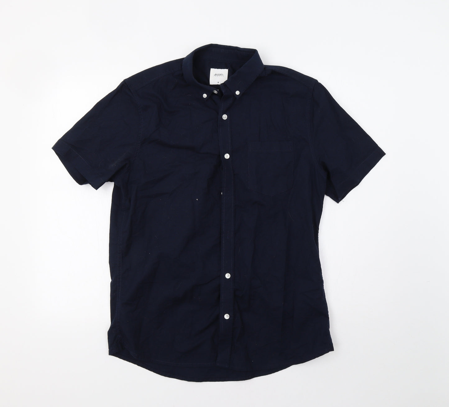 Burton Mens Blue    Button-Up Size M