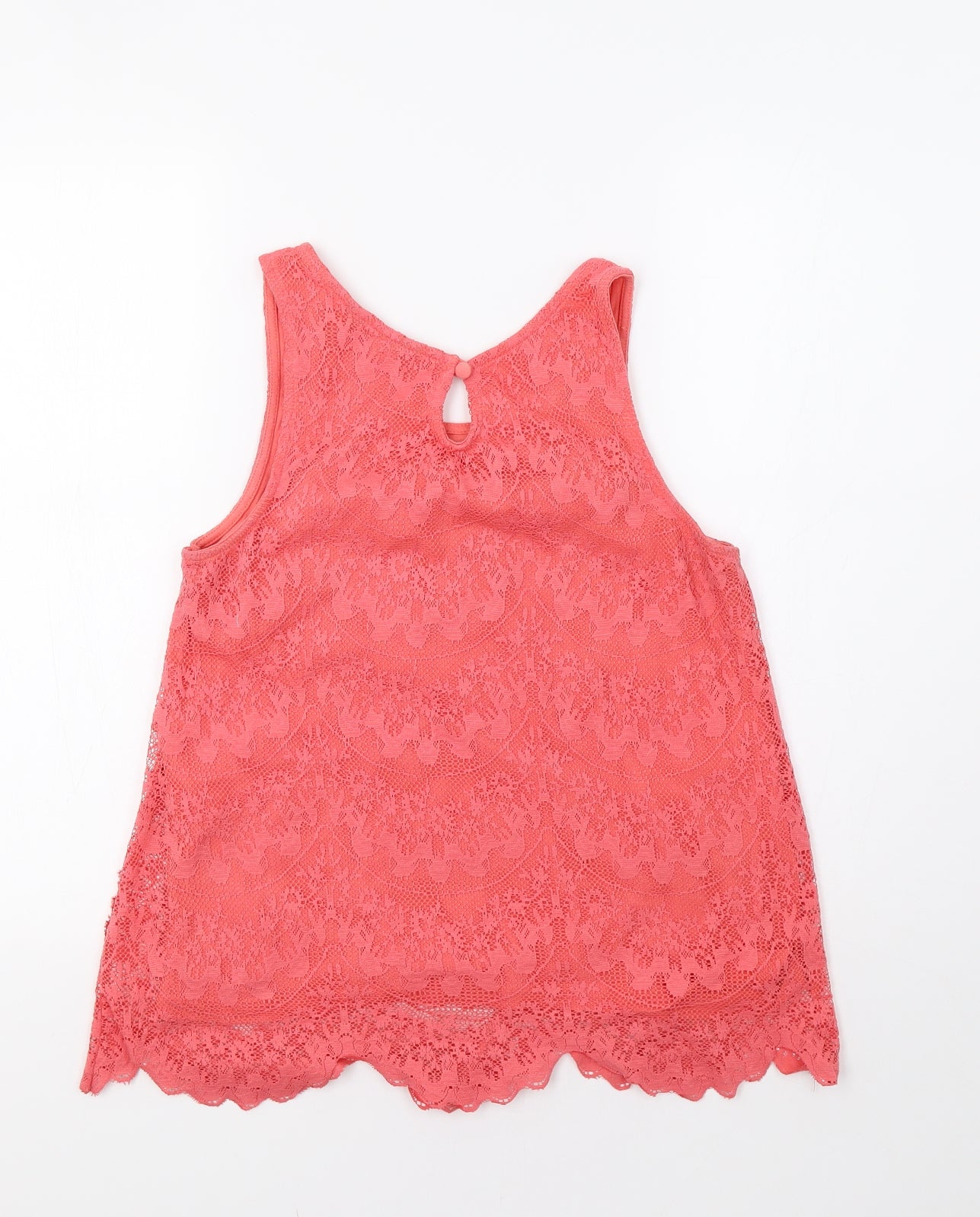 Dorothy Perkins Womens Pink Floral  Basic Tank Size 10