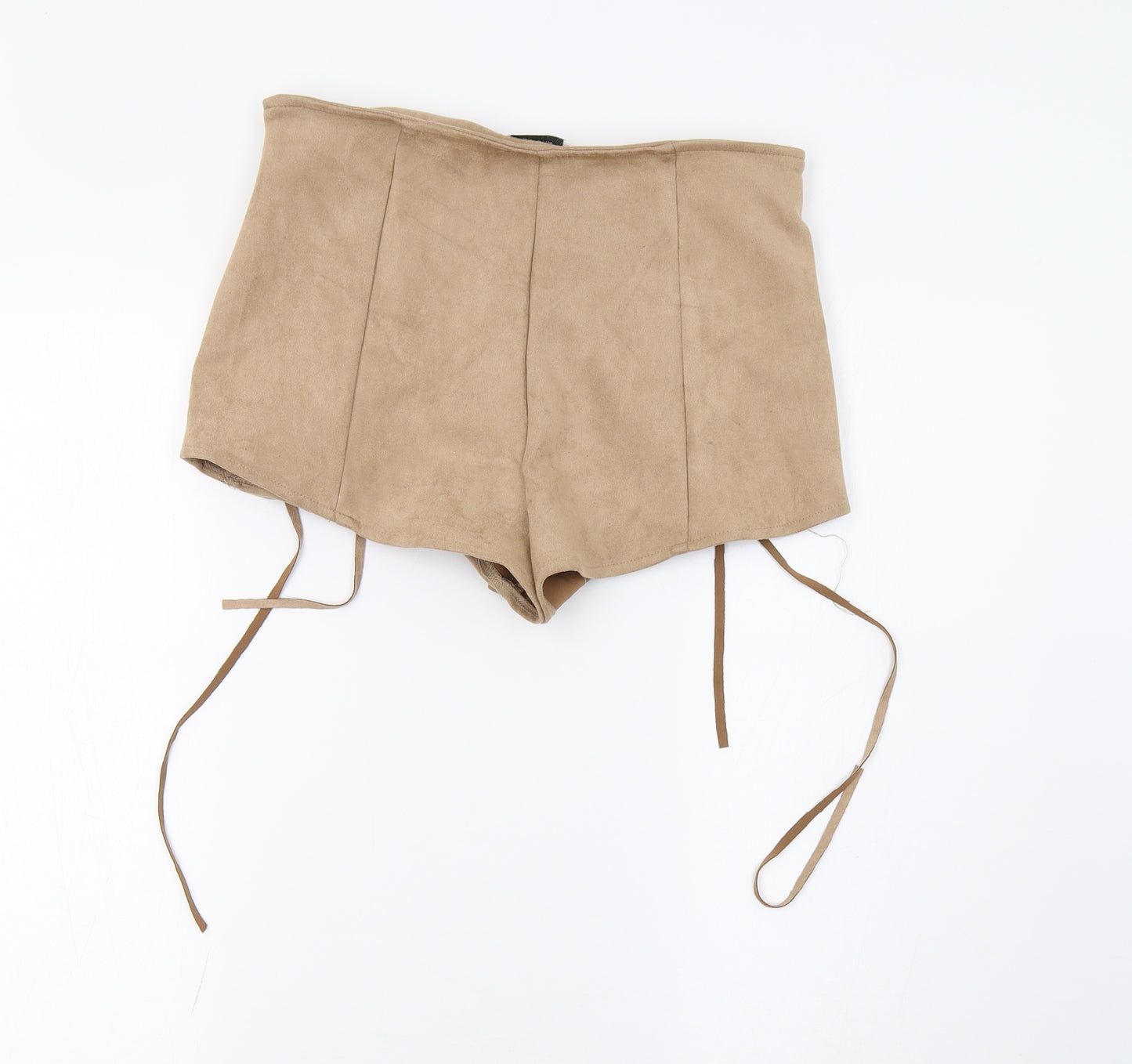 In the Style Womens Beige   Hot Pants Shorts Size 10