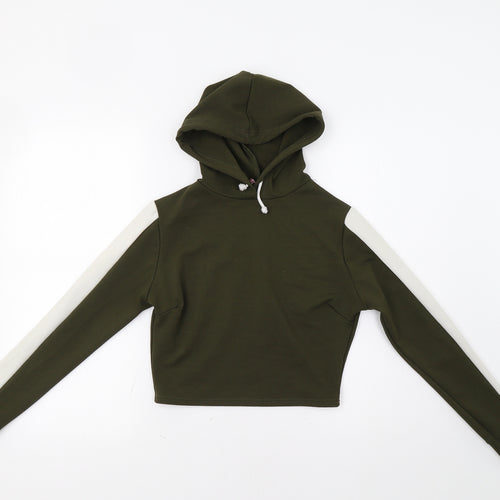 Fwemme Luxe Womens Green   Pullover Hoodie Size 8