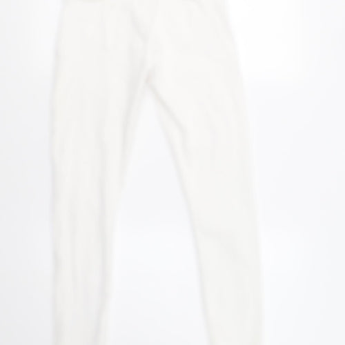 River Island Womens White   Skinny Jeans Size 10 L28 in