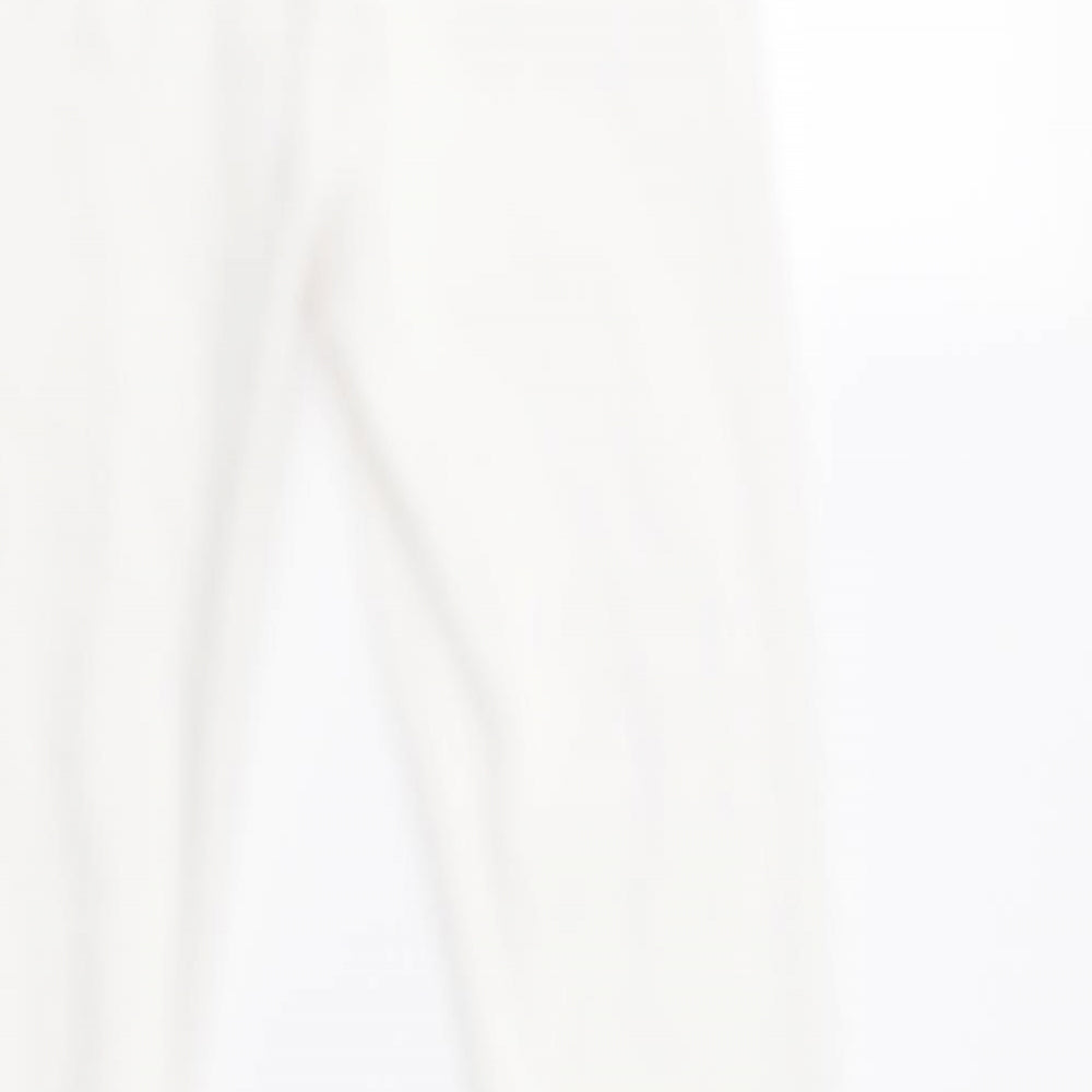 River Island Womens White   Skinny Jeans Size 10 L28 in