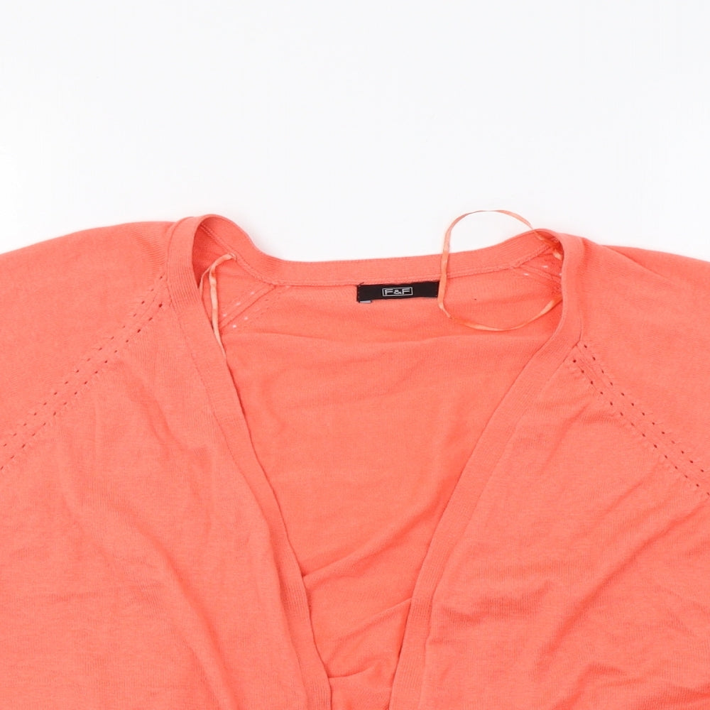 F&F Womens Pink   Cardigan Jumper Size 18