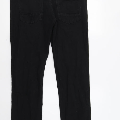 River Island Mens Black   Straight Jeans Size 32 L32 in