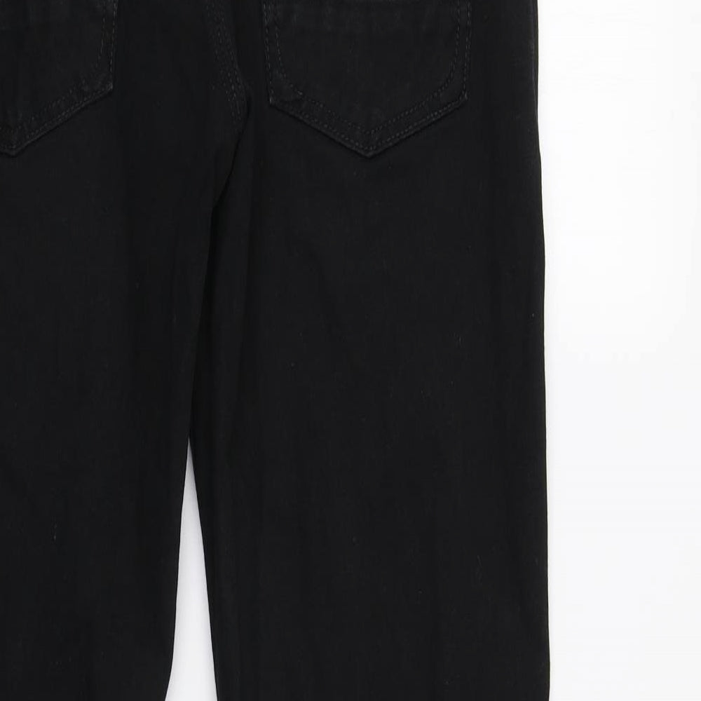 River Island Mens Black   Straight Jeans Size 32 L32 in