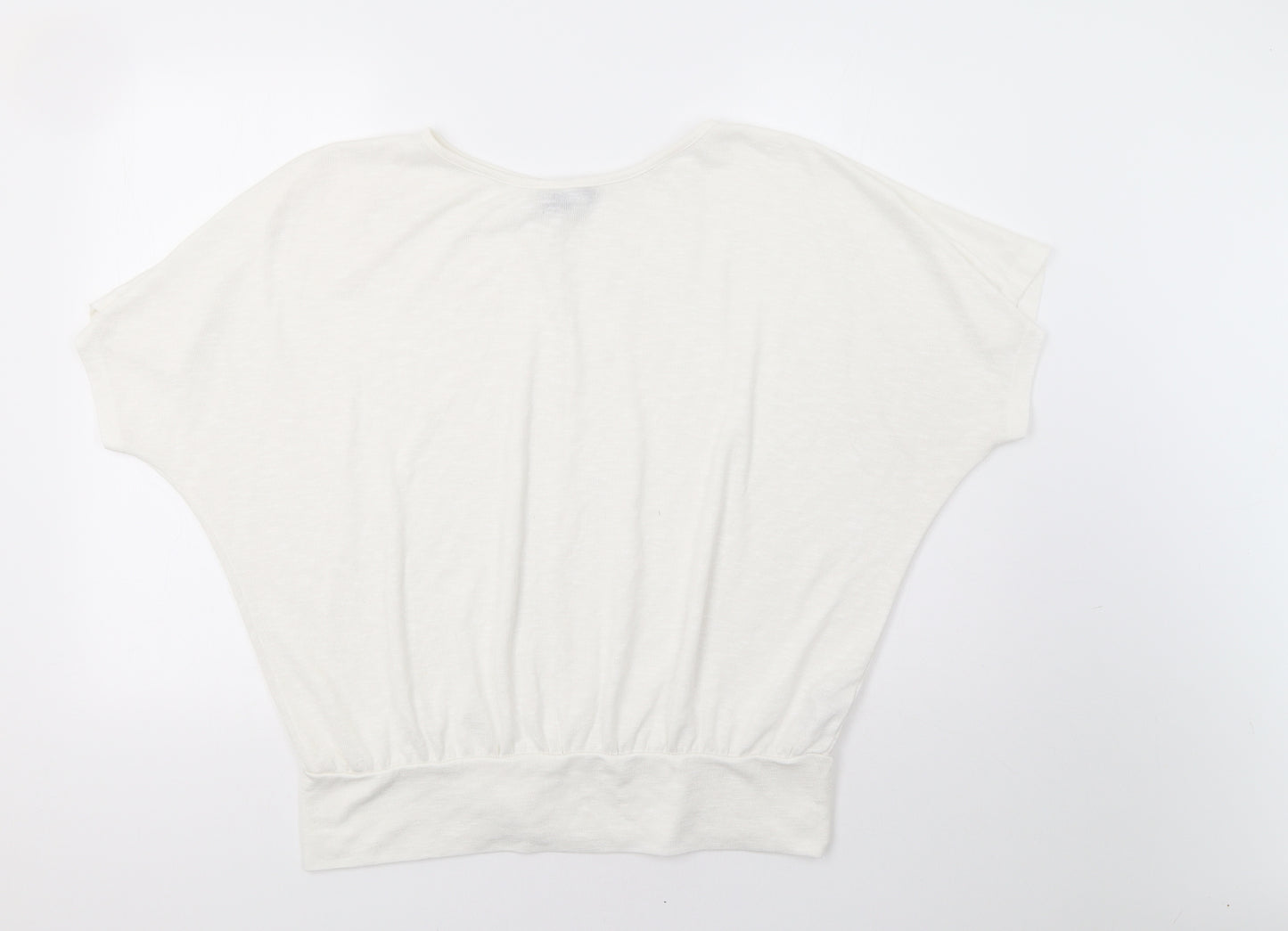 New Look Womens White   Basic Blouse Size L