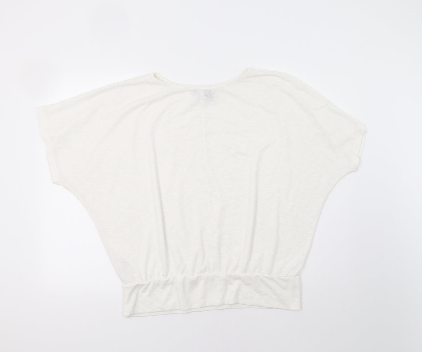 New Look Womens White   Basic Blouse Size L