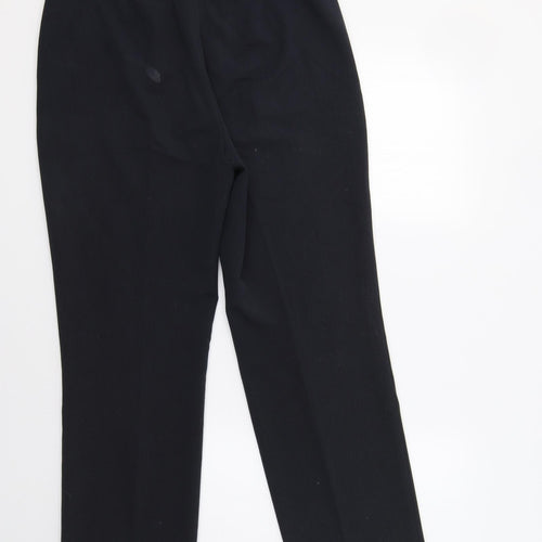 M&S Womens Blue   Dress Pants Trousers Size 12 L29 in
