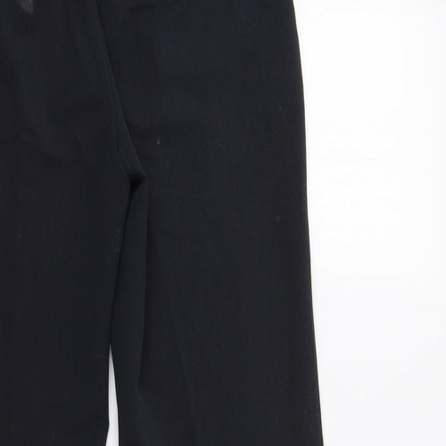 M&S Womens Blue   Dress Pants Trousers Size 12 L29 in
