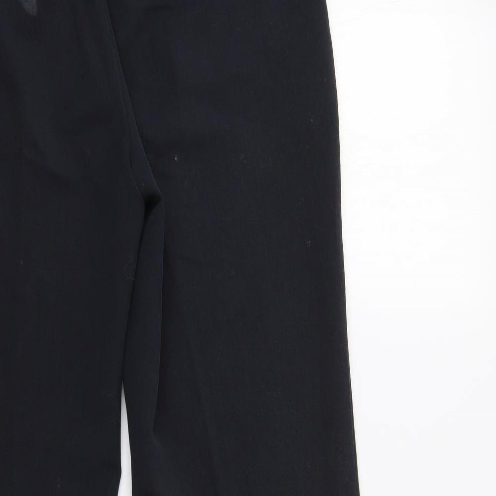 M&S Womens Blue   Dress Pants Trousers Size 12 L29 in