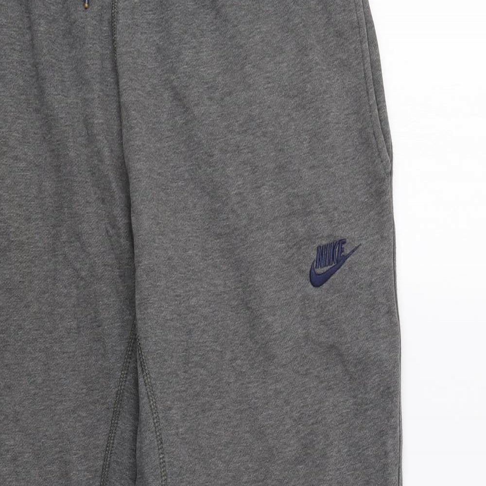 Nike Mens Grey   Jogger Trousers Size L L30 in