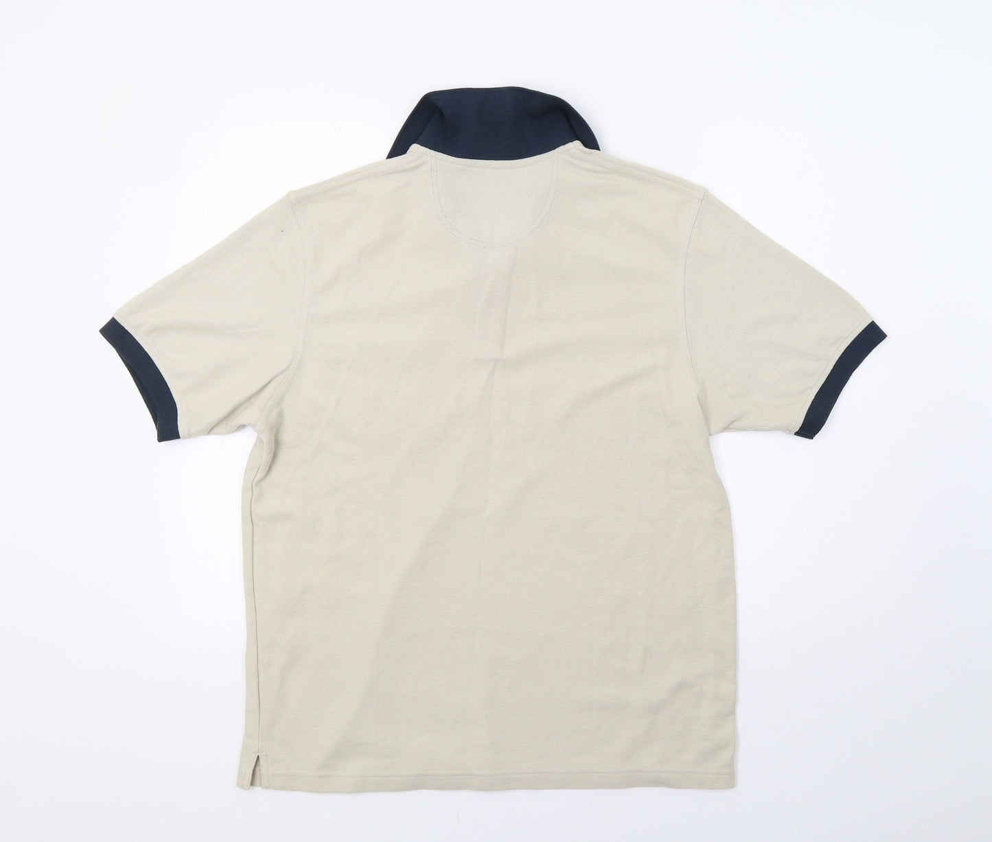 Farah Mens Beige    Polo Size M