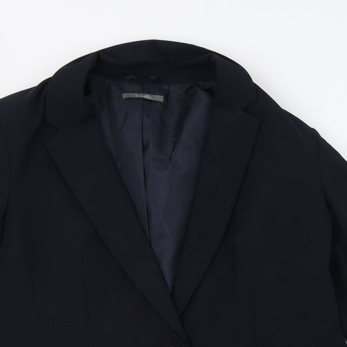 South Womens Blue   Jacket Blazer Size 16