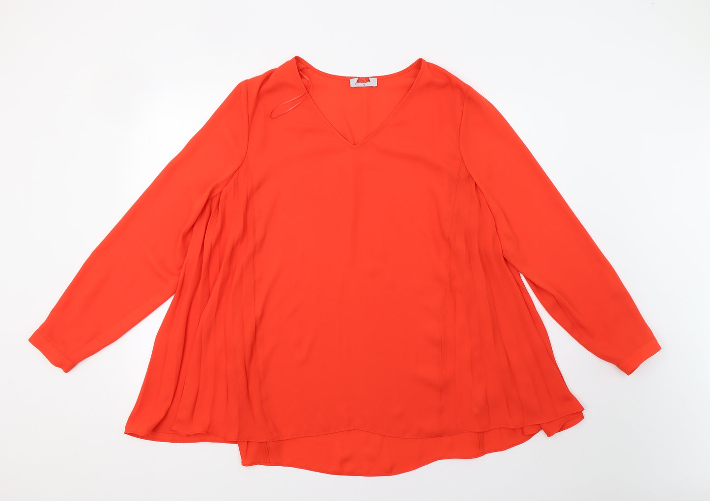 Matalan Womens Red   Tunic Blouse Size 18