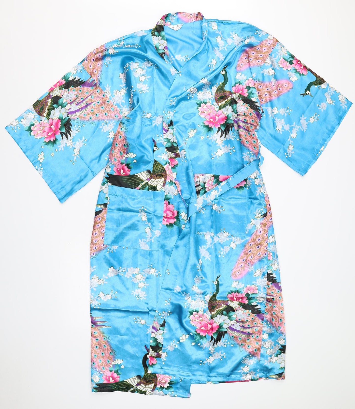 ZHONG SANG Womens Multicoloured Solid  Top Robe Size XL