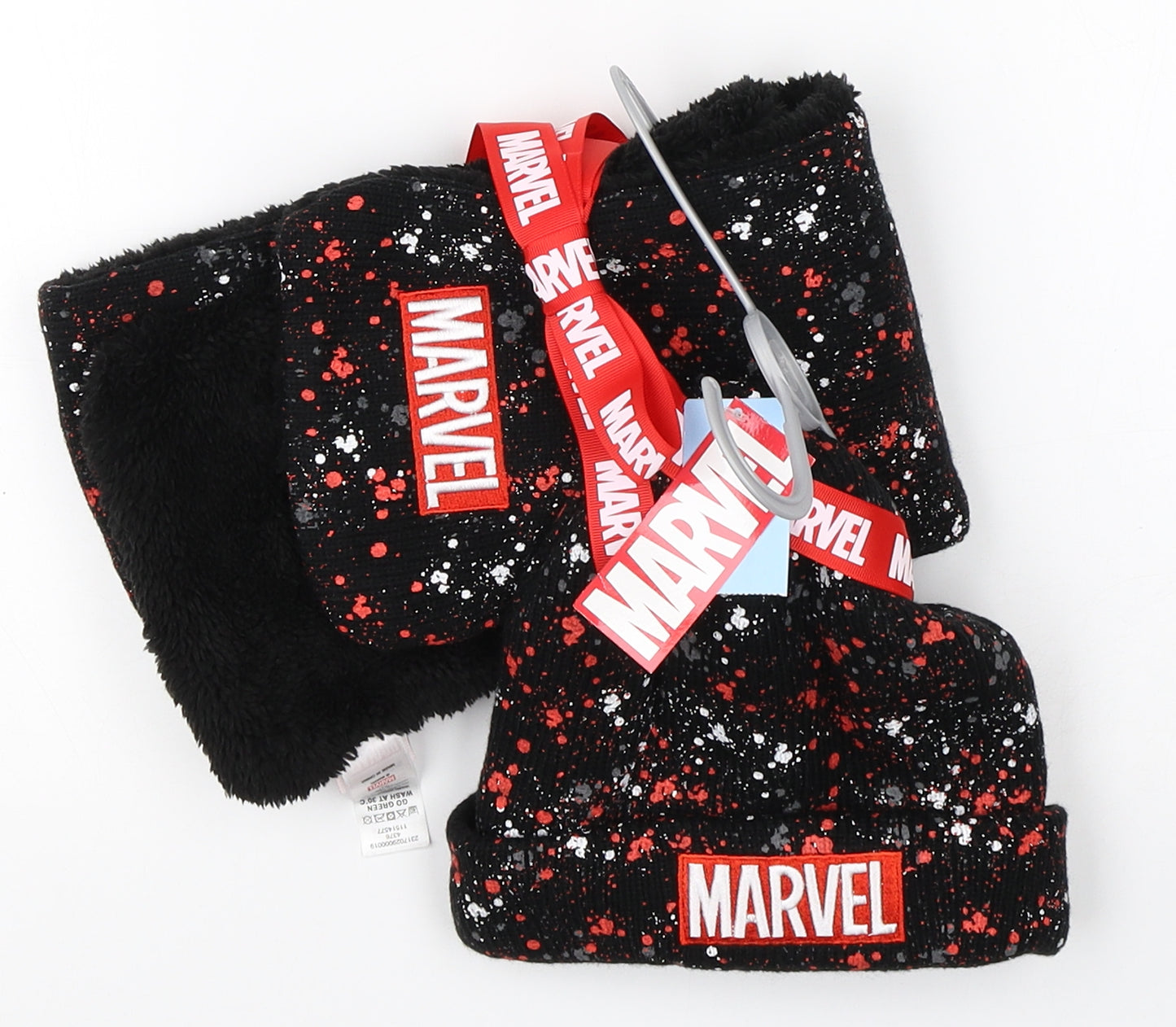 Matalan Boys Multicoloured Spotted  Scarf  One Size  - MARVEL