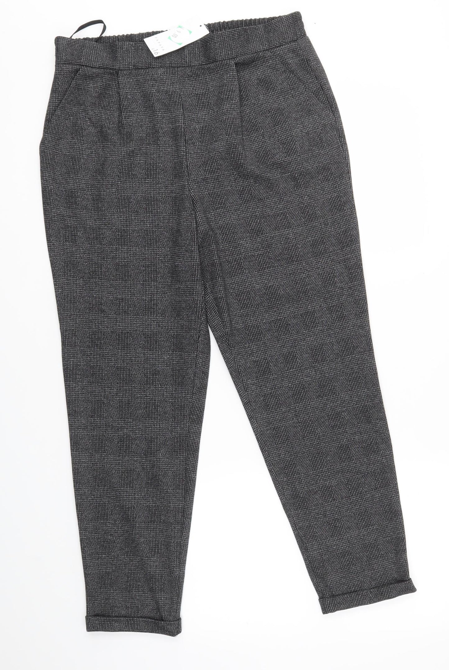 Matalan Womens Grey   Dress Pants Trousers Size 12 L26 in