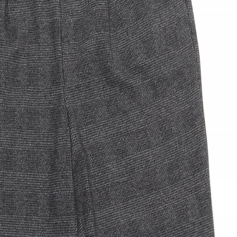 Matalan Womens Grey   Dress Pants Trousers Size 12 L26 in