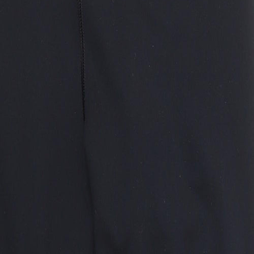 F&F Womens Black   Cropped Leggings Size 12 L20 in