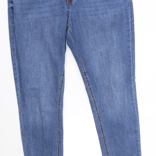New Look Womens Blue   Skinny Jeans Size 16 L27 in - INDIA