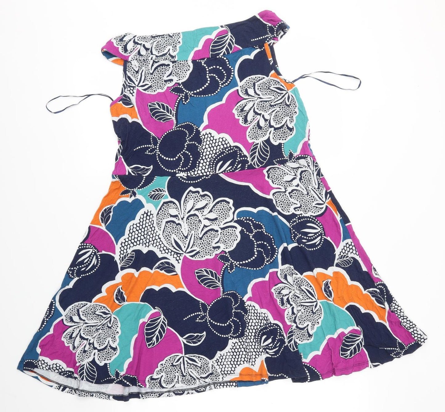 TU Womens Multicoloured Floral  A-Line  Size 16