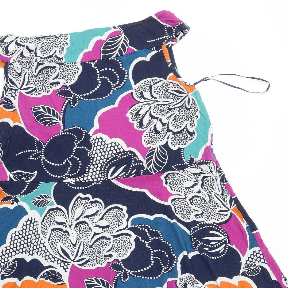 TU Womens Multicoloured Floral  A-Line  Size 16