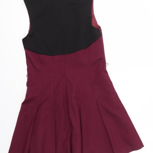 Oasis Womens Purple   A-Line  Size 10