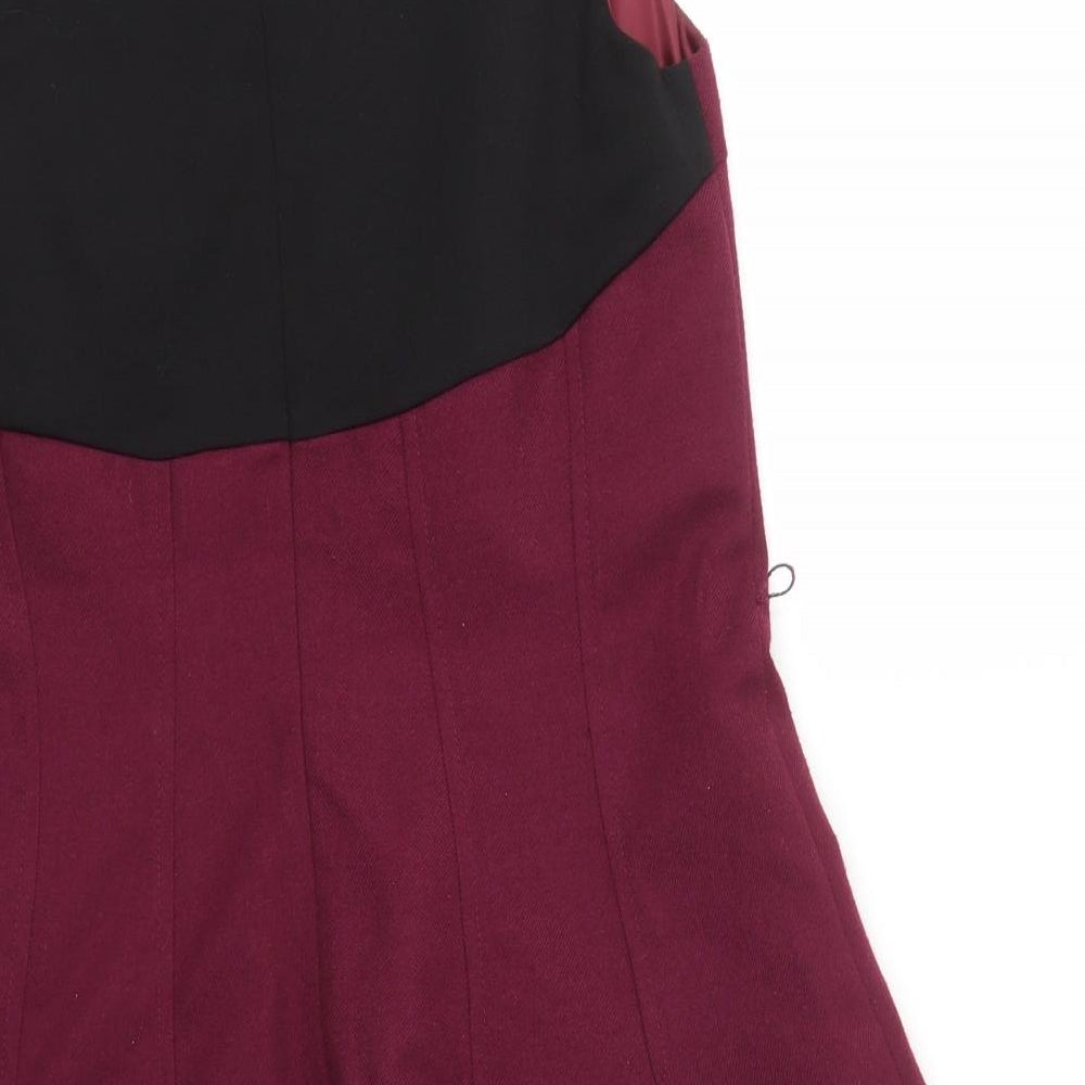 Oasis Womens Purple   A-Line  Size 10