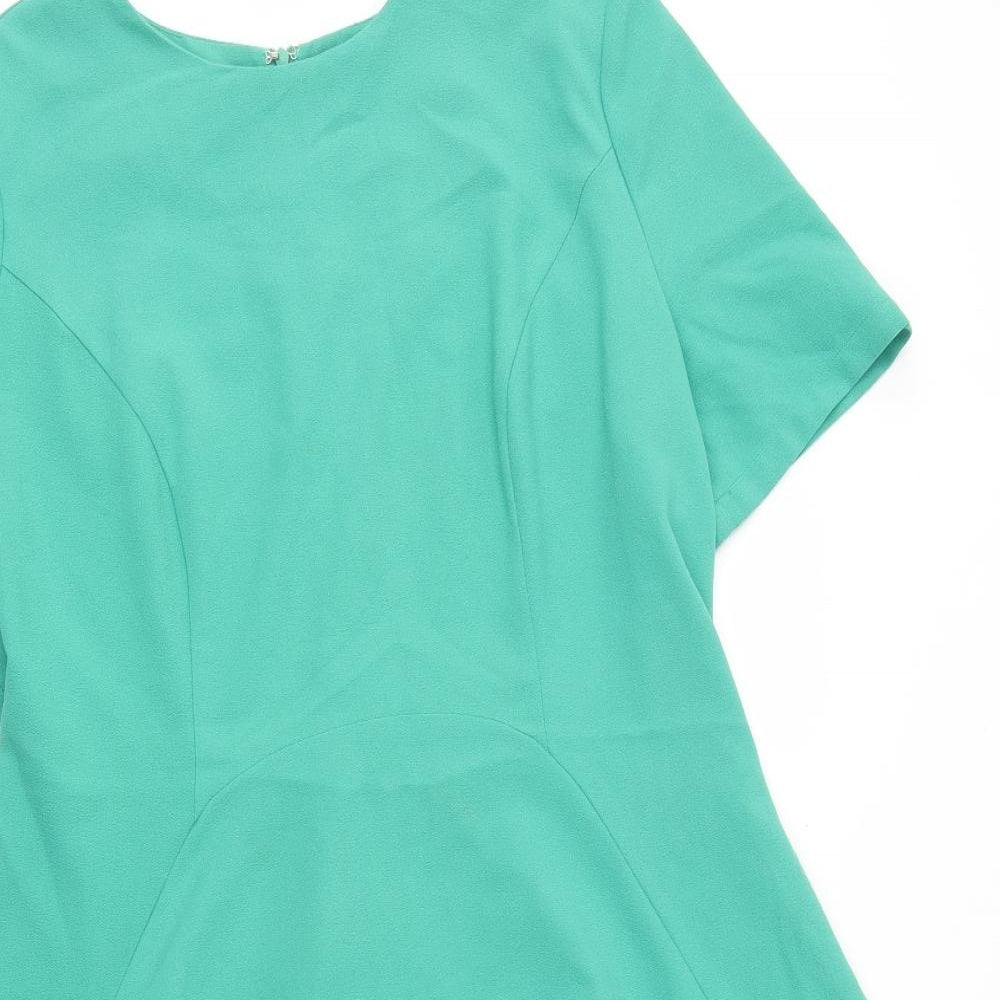 Lovedrobe Womens Green   A-Line  Size 20