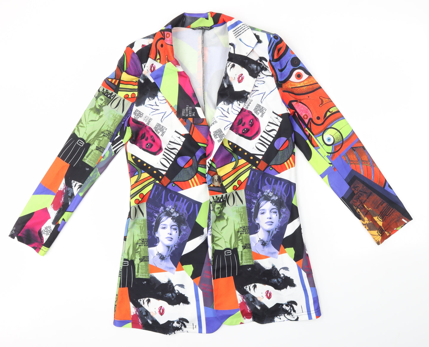 SheIn Womens Multicoloured   Cardigan Jumper Size XS
