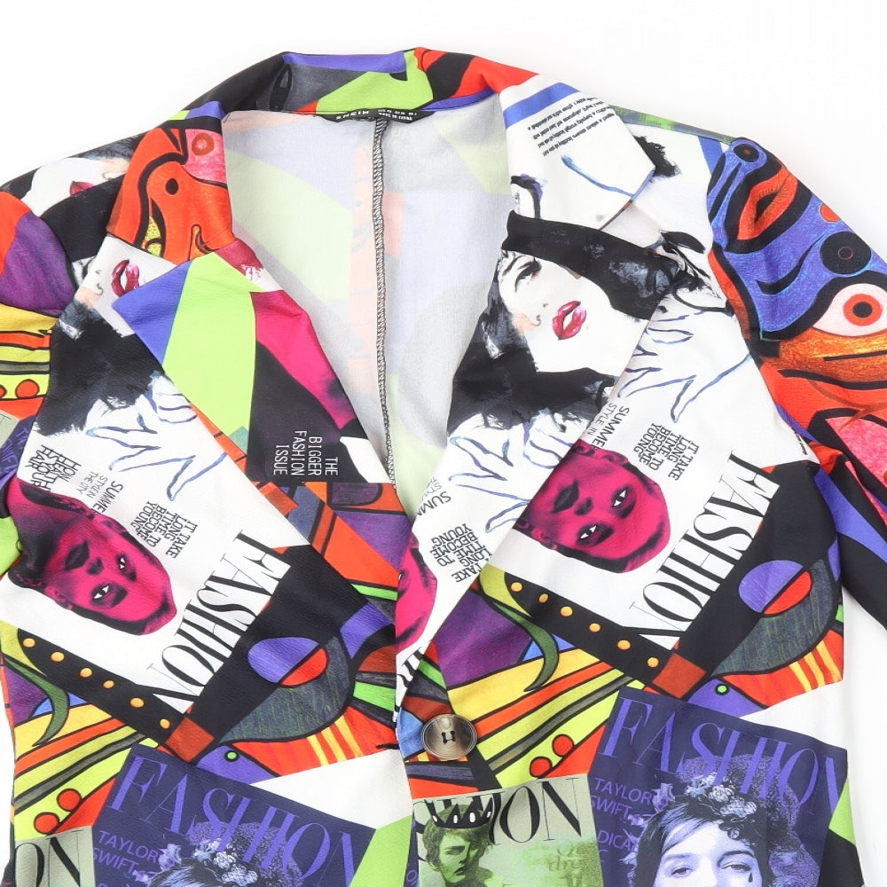 SheIn Womens Multicoloured   Cardigan Jumper Size XS