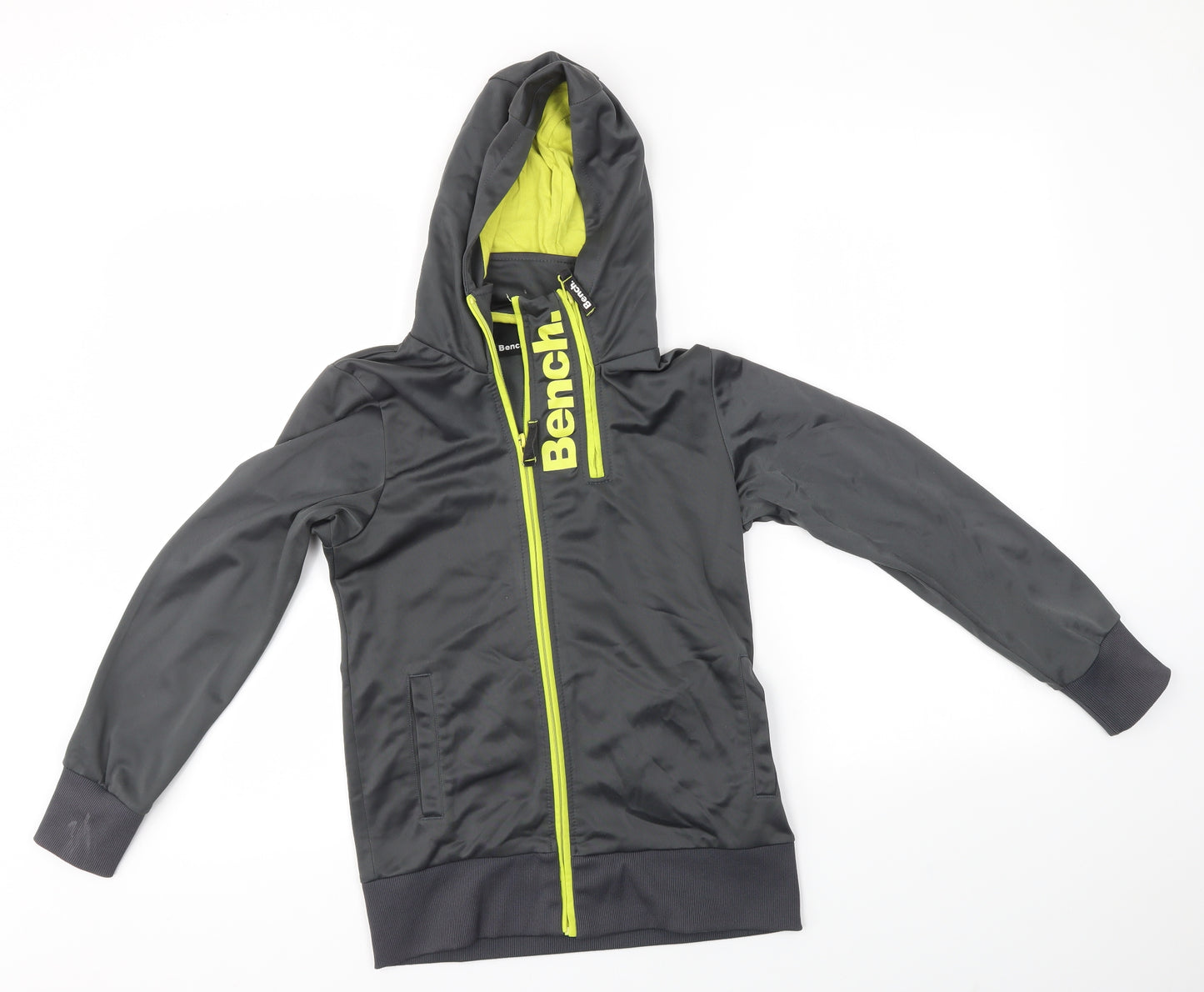 Bench Boys Grey   Full Zip Hoodie Size 11-12 Years