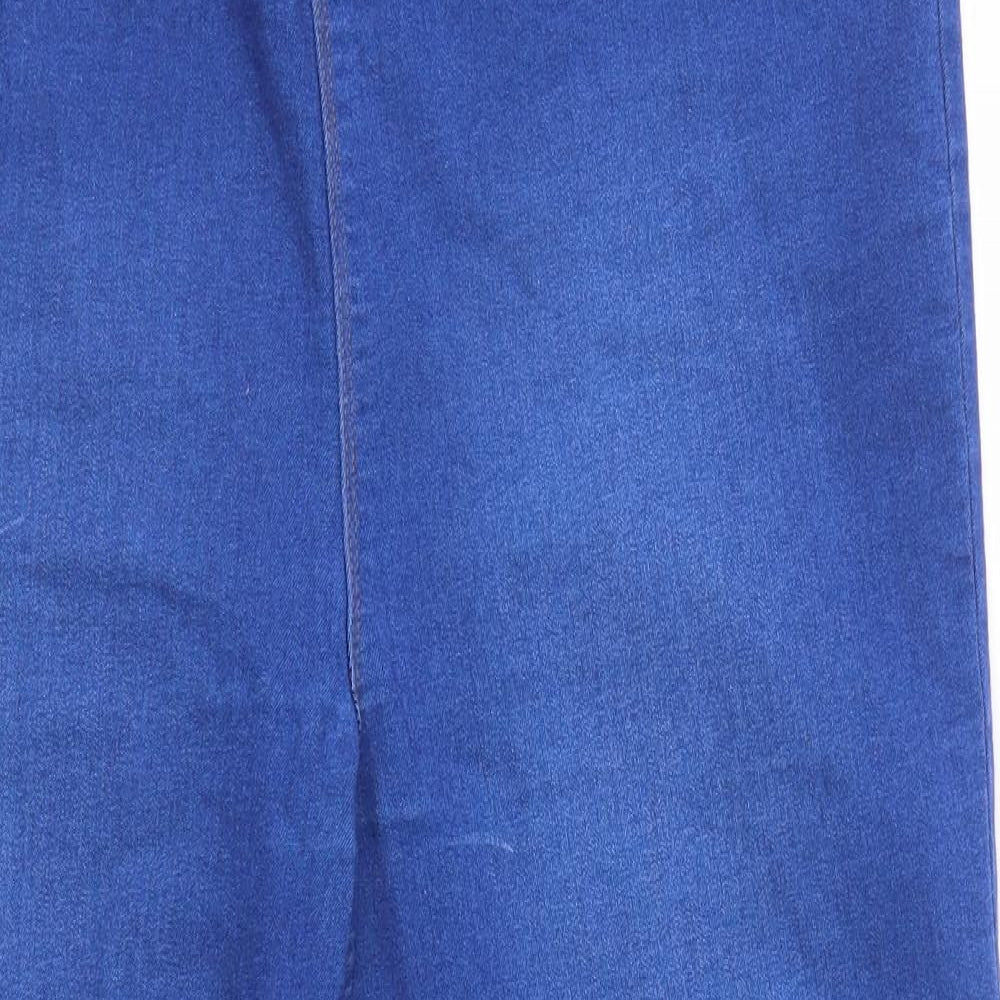 Matalan Womens Blue   Cropped Jeans Size 16 L22 in