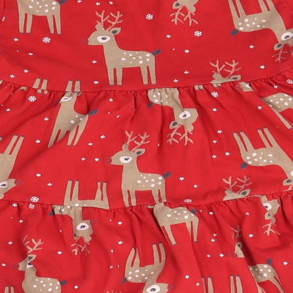 F&F Girls Multicoloured   A-Line  Size 2-3 Years  - festive christmas