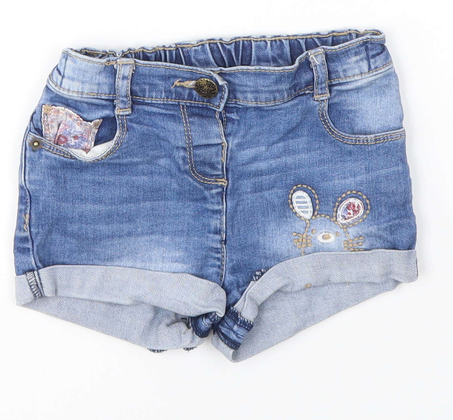 Matalan  Blue   Cropped Jeans Size 18-24 Months