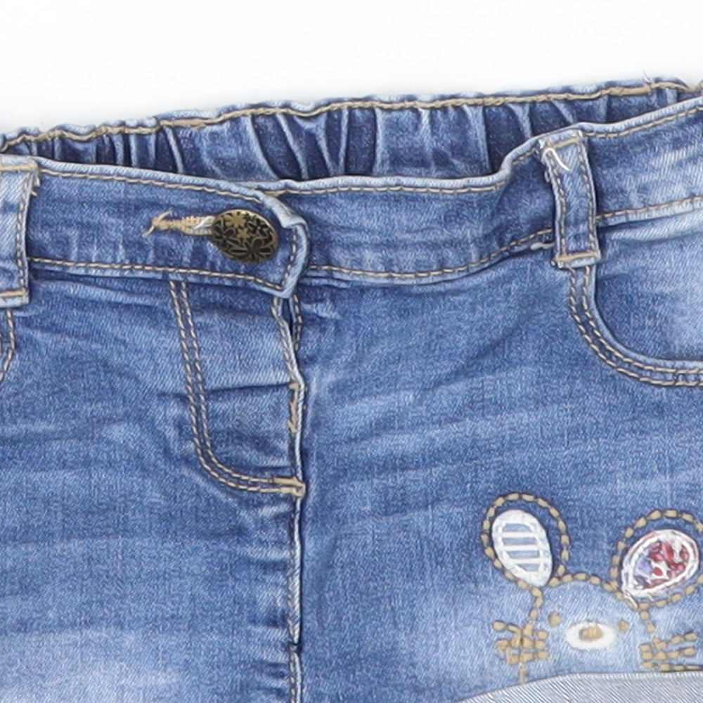 Matalan  Blue   Cropped Jeans Size 18-24 Months