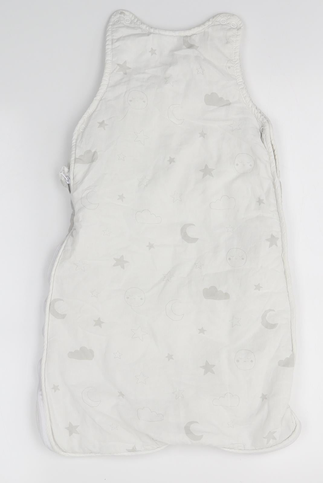 George Baby White   Babygrow One-Piece Size Newborn  - SLEEPING BAG