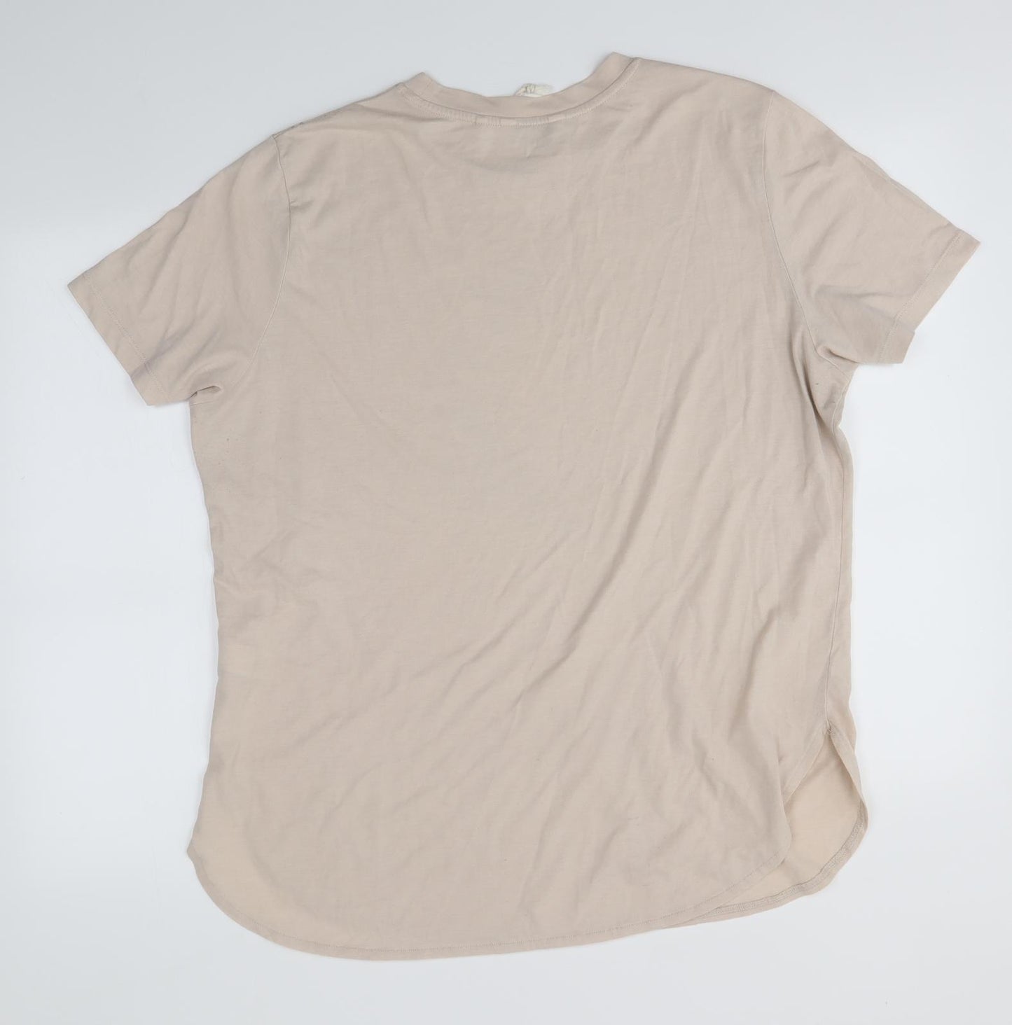 NEXT Womens Beige   Basic T-Shirt Size 16
