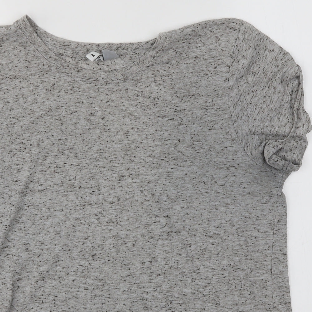 H&M Womens Grey   Basic T-Shirt Size M