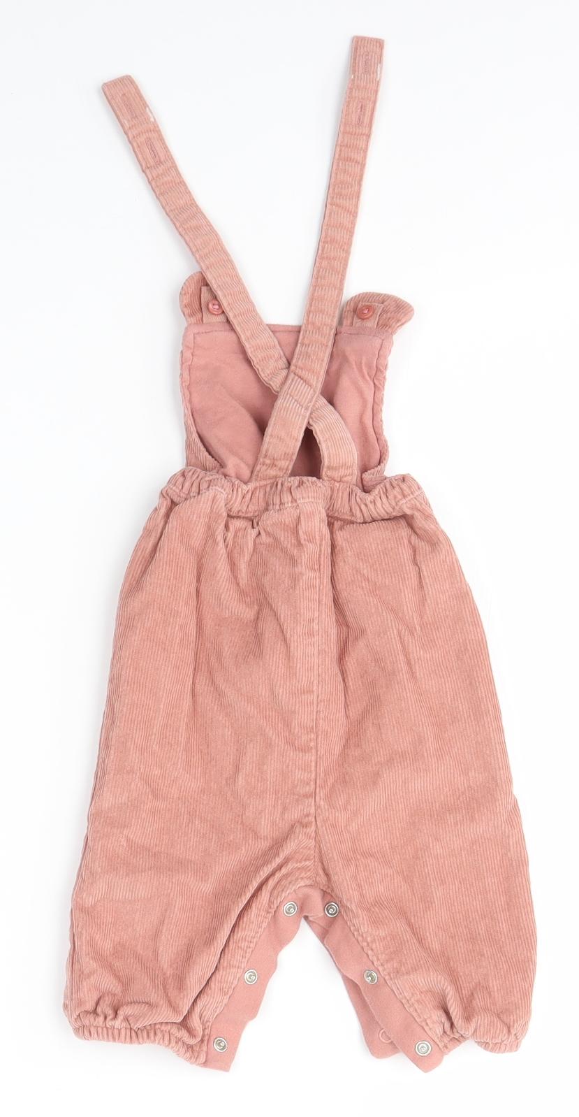 George Baby Pink   Dungaree One-Piece Size 3-6 Months
