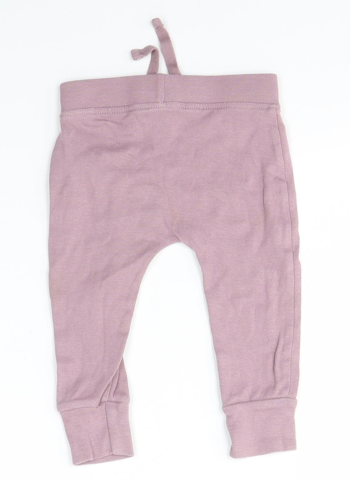 George Baby Pink   Jogger Leggings Size 3-6 Months