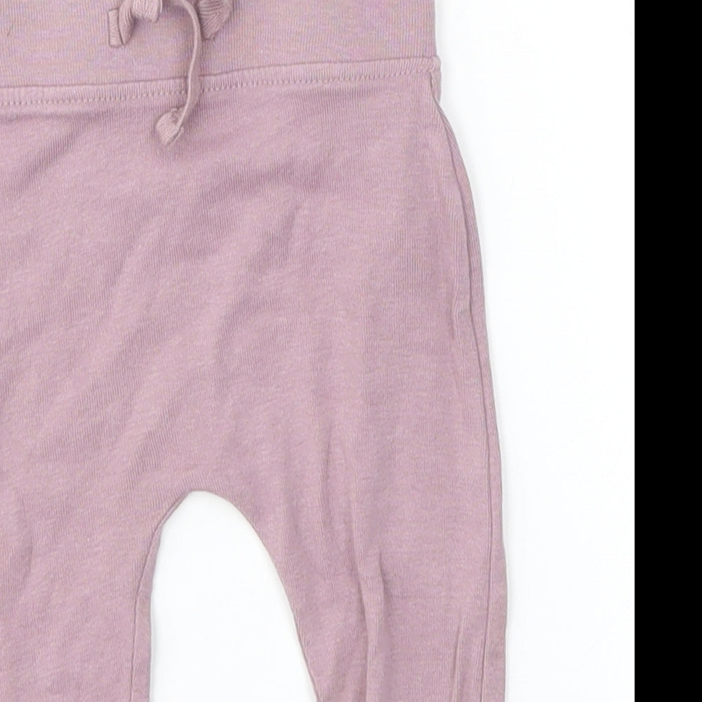 George Baby Pink   Jogger Leggings Size 3-6 Months