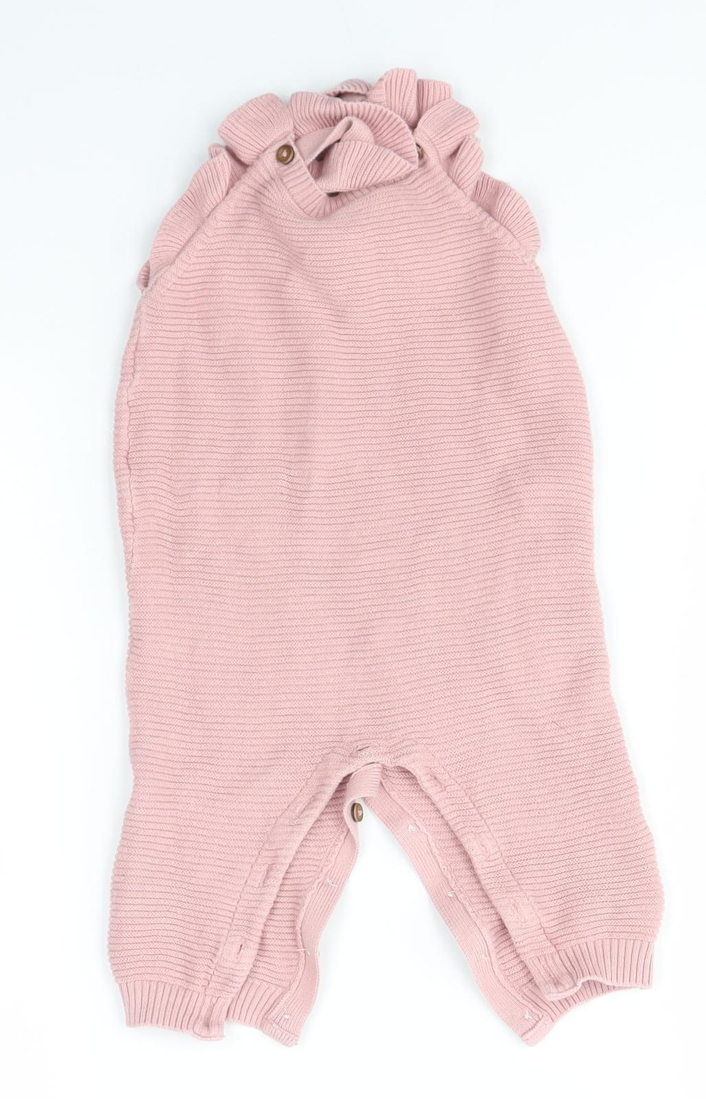George Baby Pink   Dungaree One-Piece Size 3-6 Months